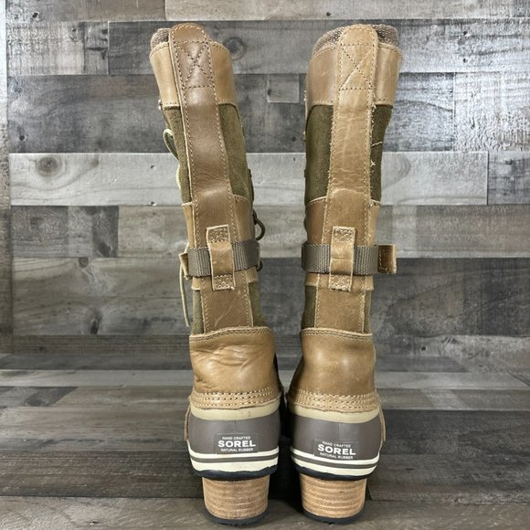 Sorel Conquest Carly Tall Winter Snow Boots - Picture 6 of 10